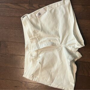 Old Navy White Jean Shorts Casual Summer Essential